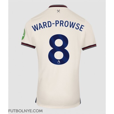 Camiseta West Ham United James Ward-Prowse #8 Visitante Equipación 2025-26 manga corta Camiseta West Ham United James Ward-Prowse #8 Visitante Equipación 2025-26 manga corta